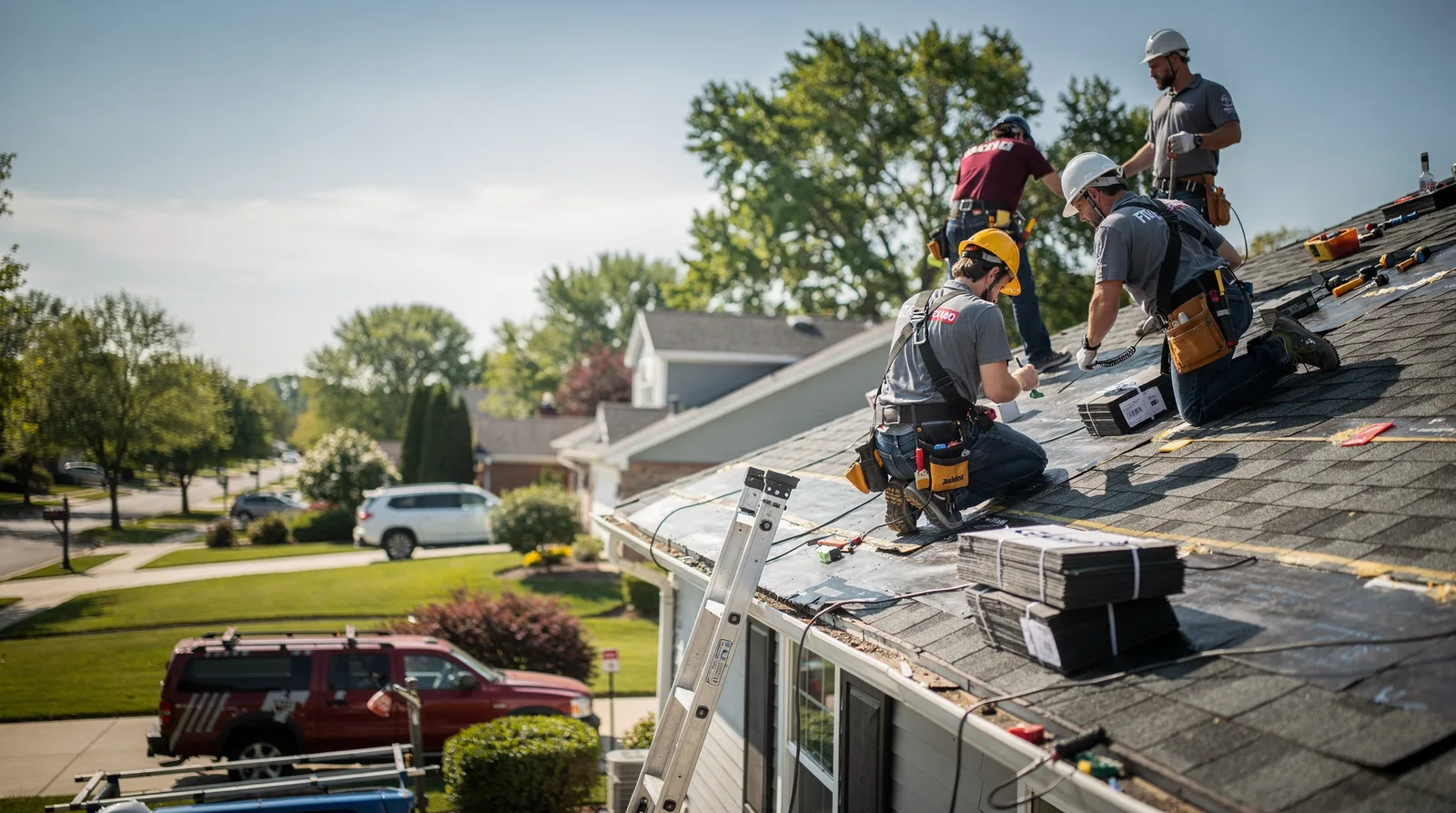 Roof Repair in Hoopeston, IL around you